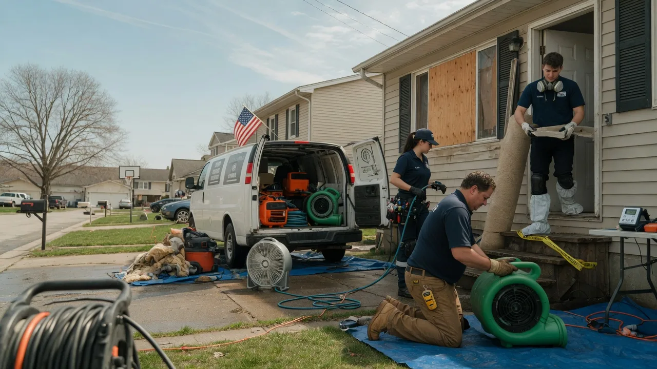 Water Damage Restoration in Argyle, WI near me